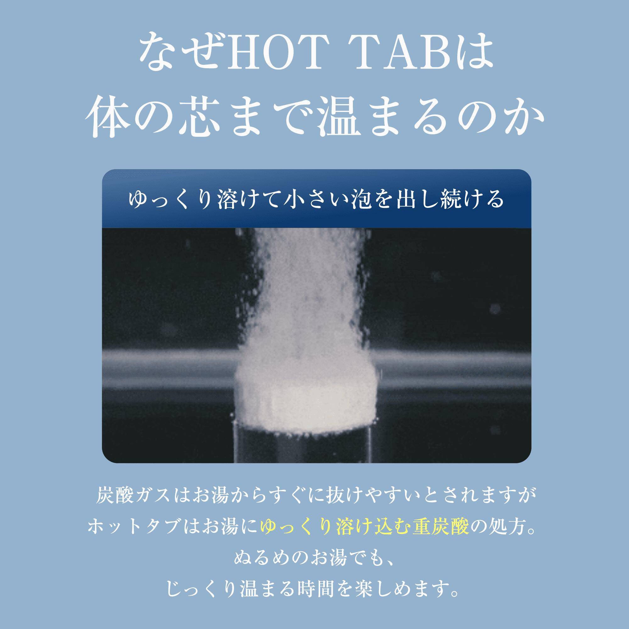HOT TAB（ホットタブ） 正規品 薬用 元祖 重炭酸 入浴剤 ウェルネス 45