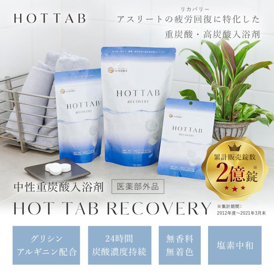 76％以上節約 薬用ホットタブ重炭酸湯リカバリー90錠✖️1セット