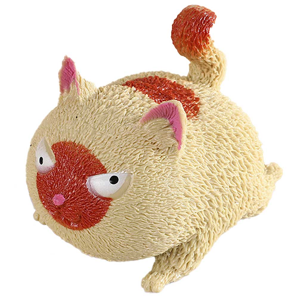 やわらかとらねこくん　ushihito　スクイーズ スクイーズ 動物 ストレス 解消 発散 可愛い やわらかい 握る