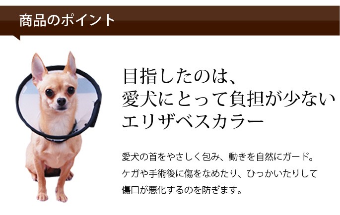 エリザベスカラーサイズ一覧