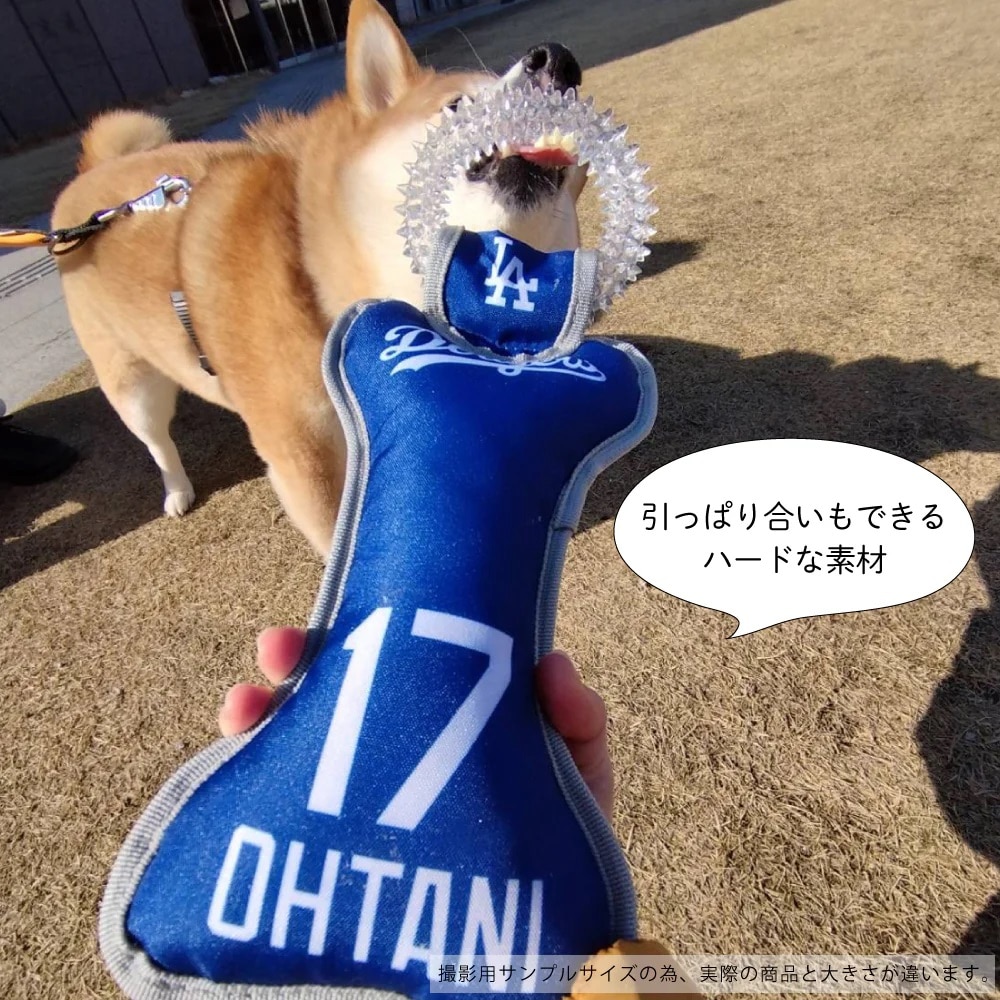 MLB公式 ロサンゼルス ドジャース 大谷翔平選手モデル 犬 デンタルタグ