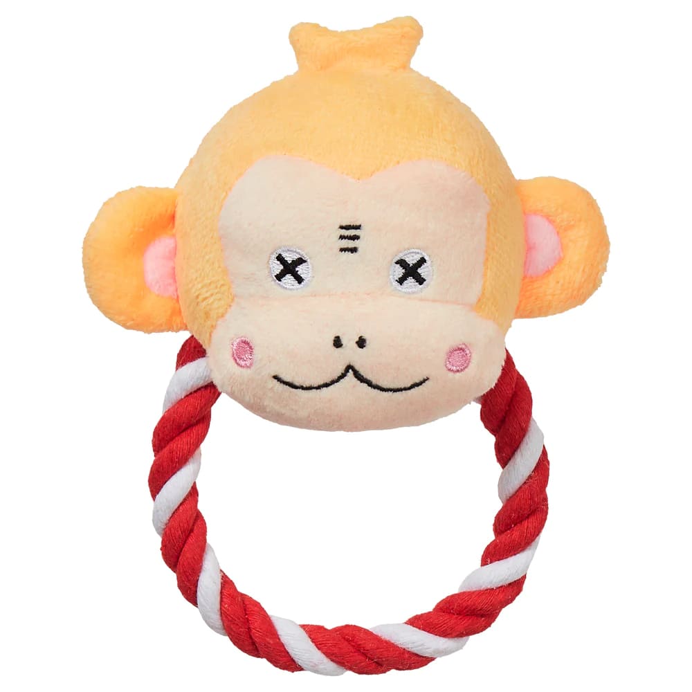 犬用おもちゃ プラッシュトイ ウィズロープ リング |  | 02