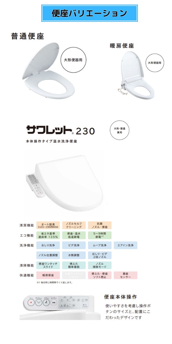 Janis(ジャニス) トイレ バリュークリン3 普通便座 床排水:排水 Janis(ジャニス) トイレ バリュークリン3 普通便座 床排水:排水