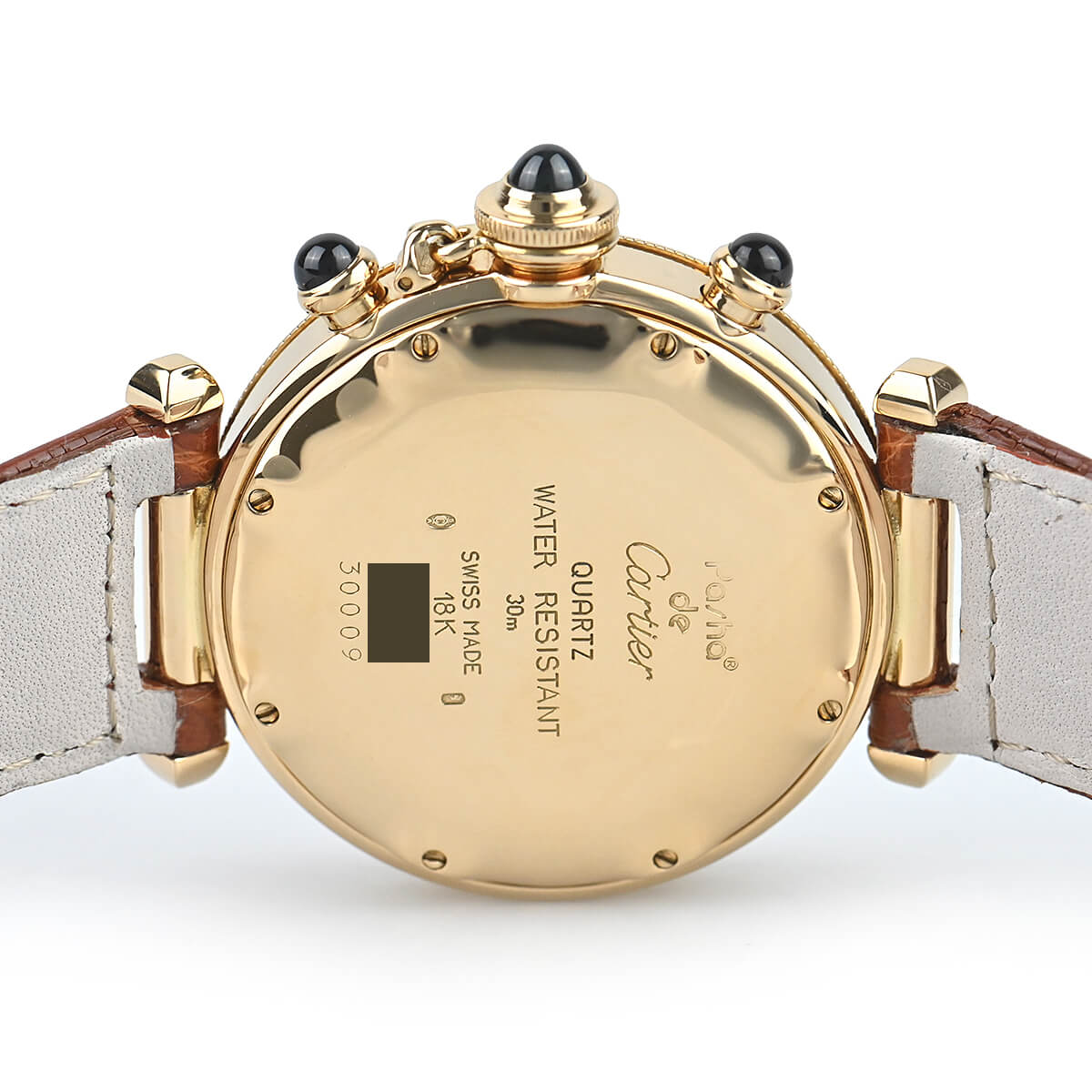 Cartier カルティエ パシャ38 クロノ 30009 中古 メンズ 腕時計