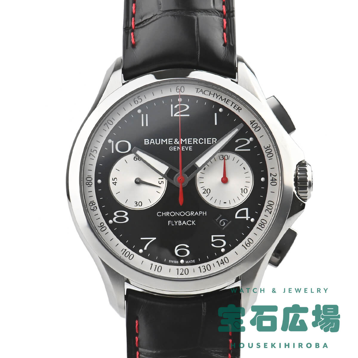 ボーム＆メルシエ BAUME & MERCIER クリフトンレーシング フライバック クロノグラフ M0A10369 中古 未使用品 メンズ 腕時計