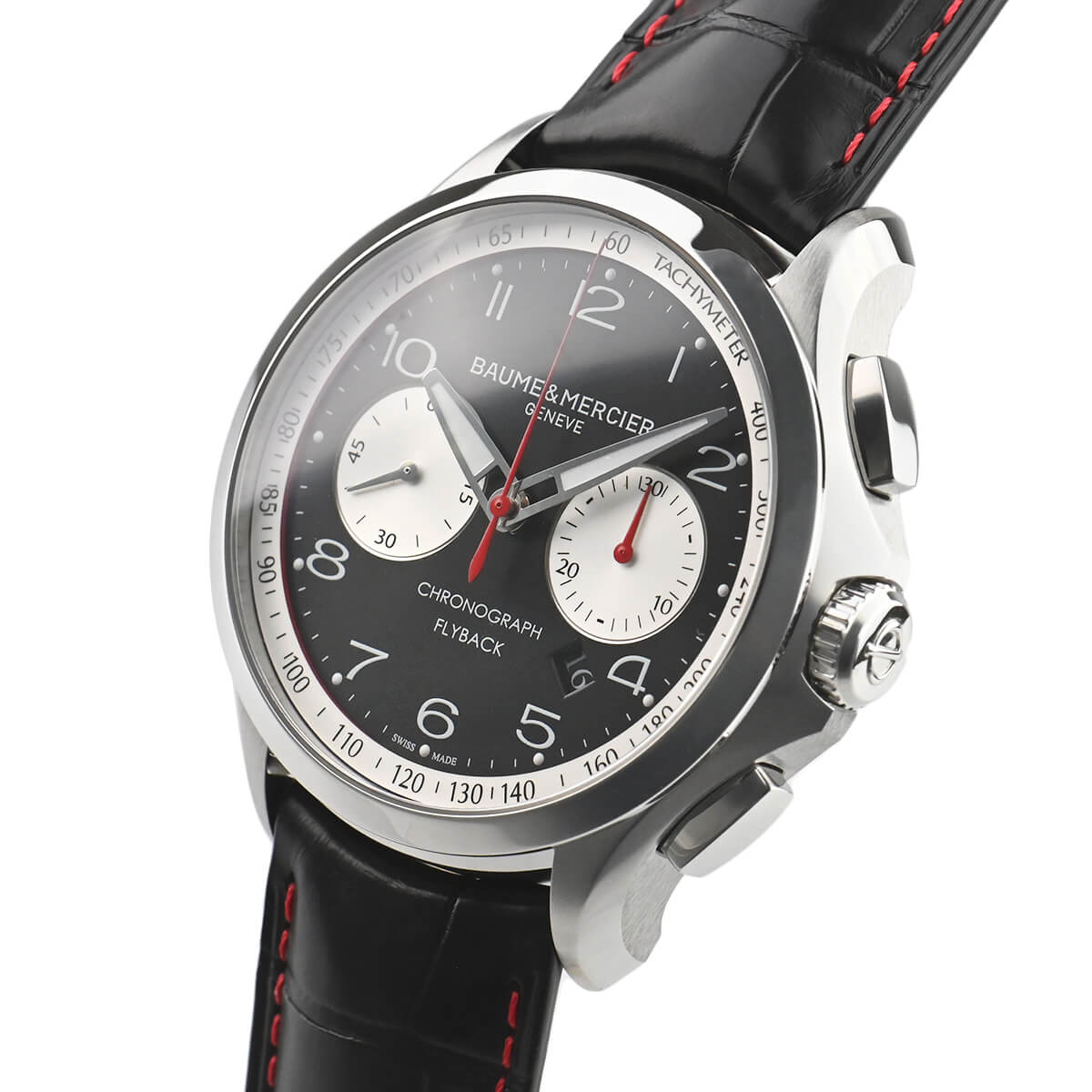 ボーム＆メルシエ BAUME & MERCIER クリフトンレーシング フライバック クロノグラフ M0A10369 中古 未使用品 メンズ 腕時計