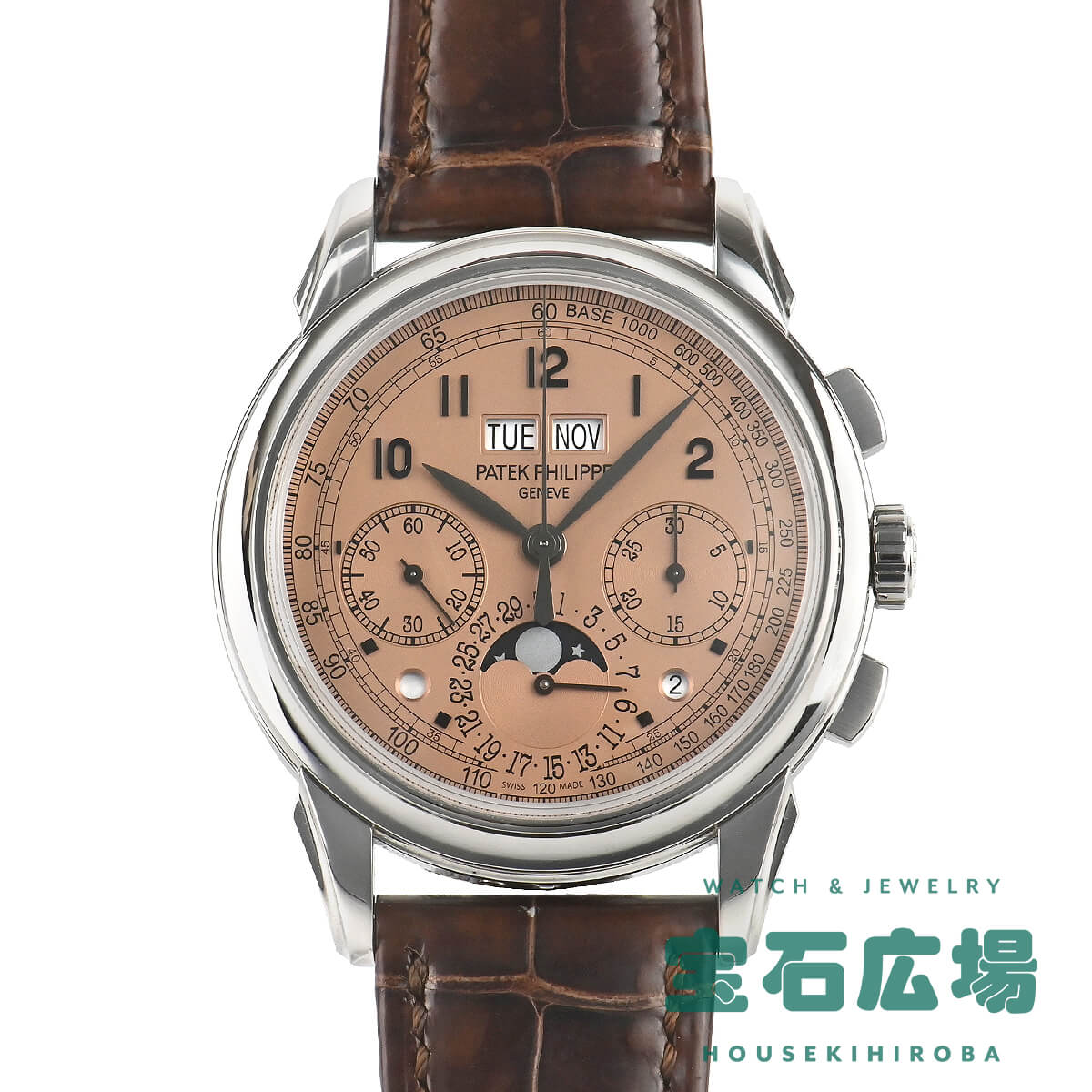 パテック フィリップ PATEK PHILIPPE パーペチュアルカレンダークロノ 5270P-001 中古 メンズ 腕時計