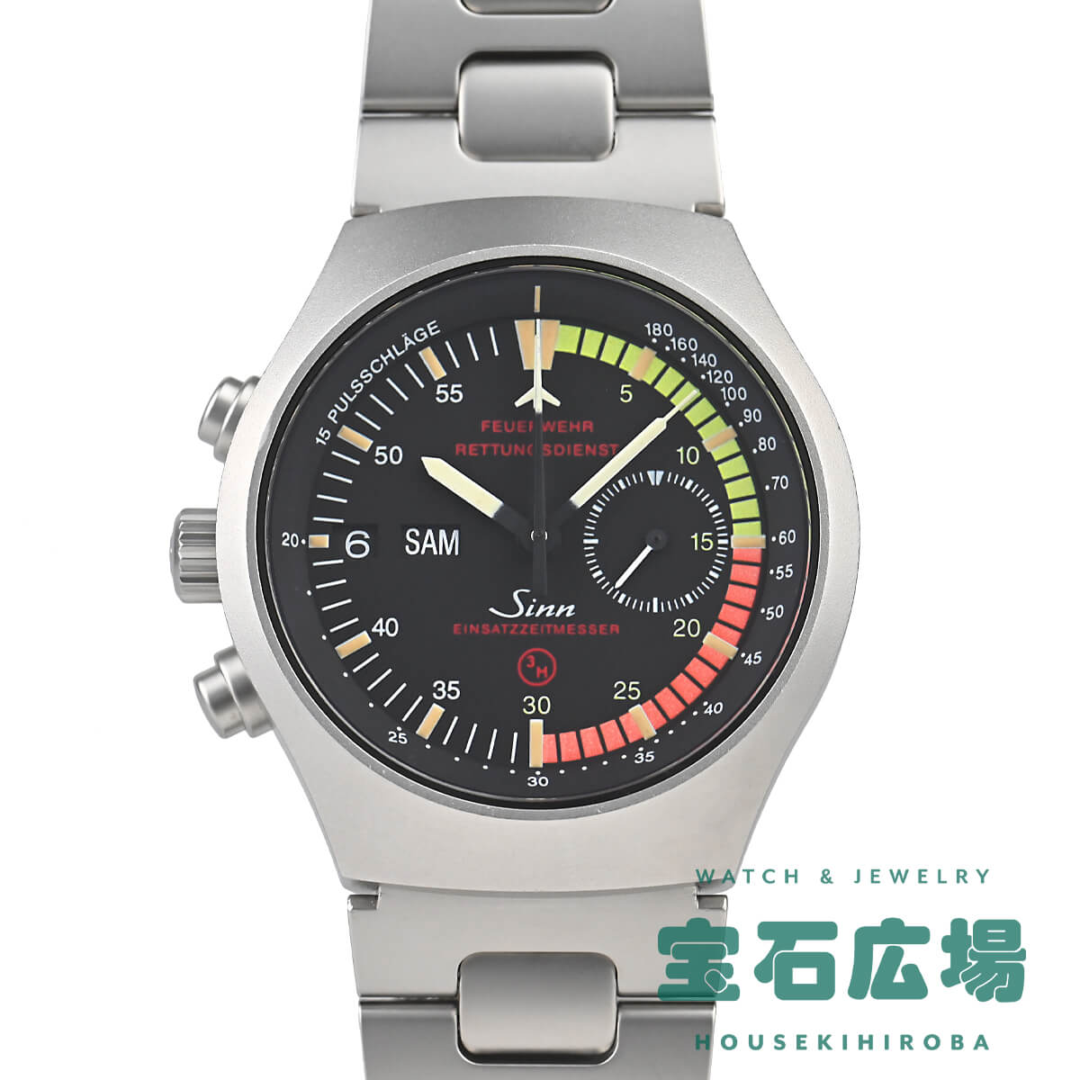 ジン SINN 157.EZM4 157.EZM4 中古 メンズ 腕時計