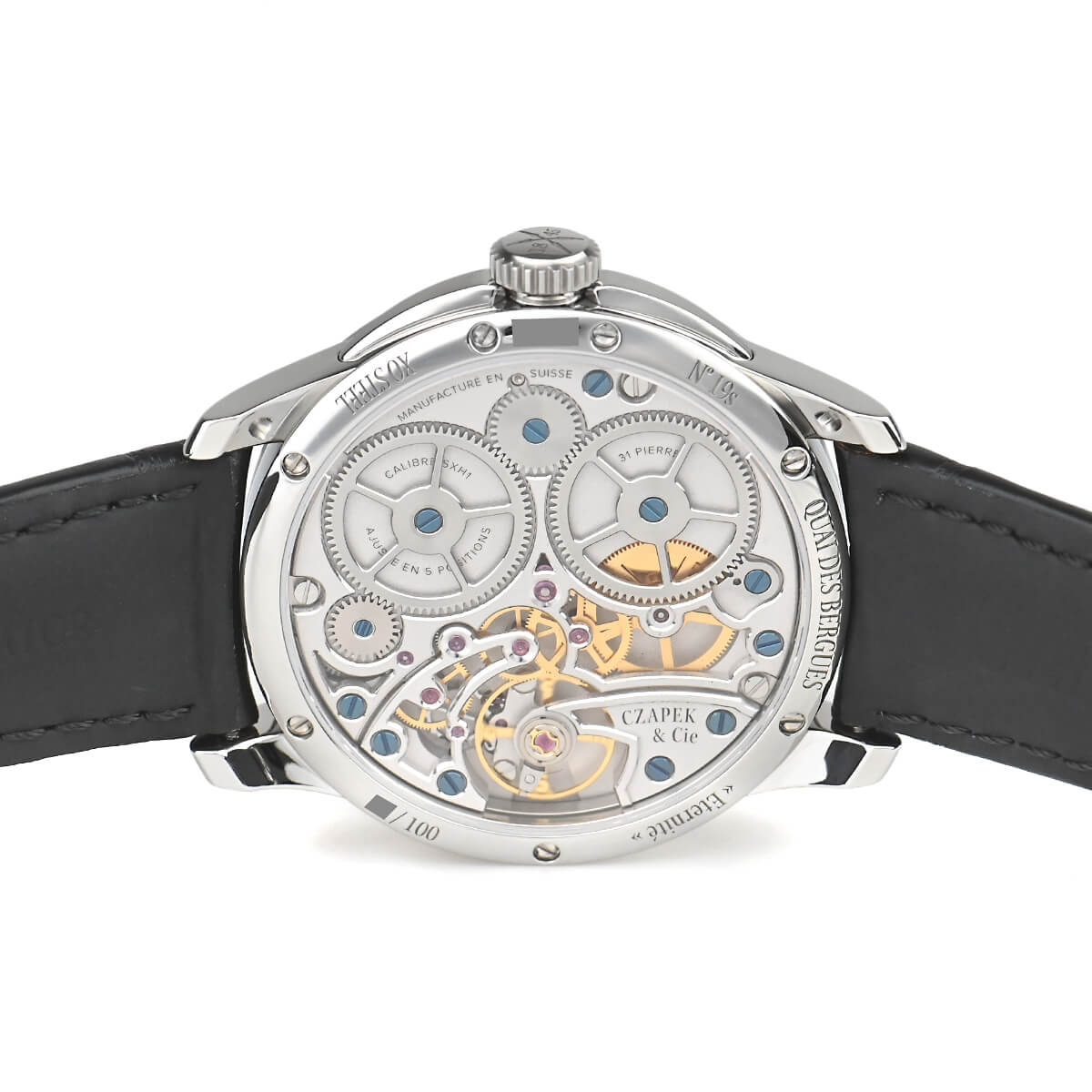 チャペック CZAPEK ケ・デ・ベルク XOスティール 限定100本 NO.19S