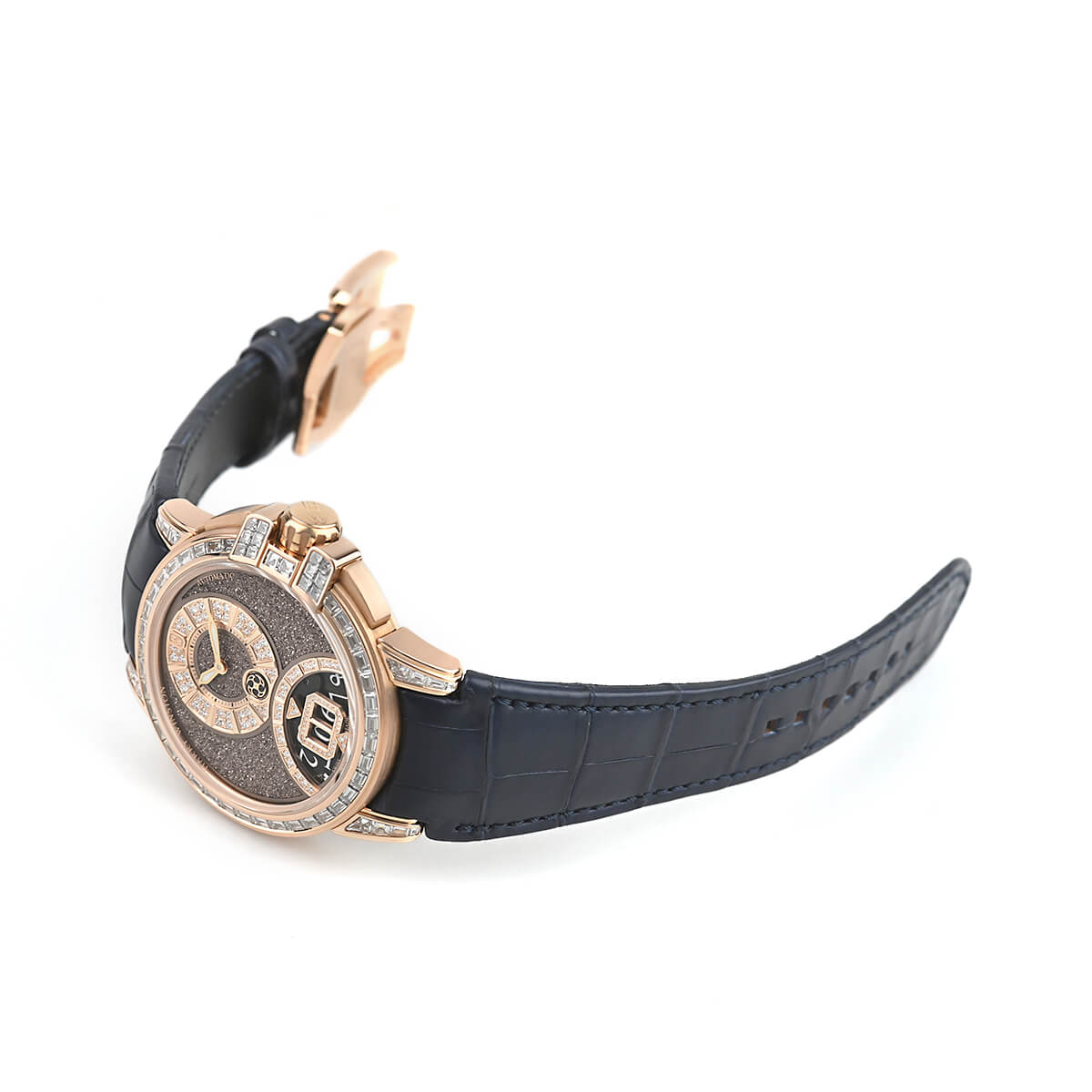 ハリー ウィンストン HARRY WINSTON オーシャン スパークリングビッグデイトオートマティック42mm 限定生産20本 OCEABD42RR003 中古 メンズ 腕時計｜houseki-h｜04
