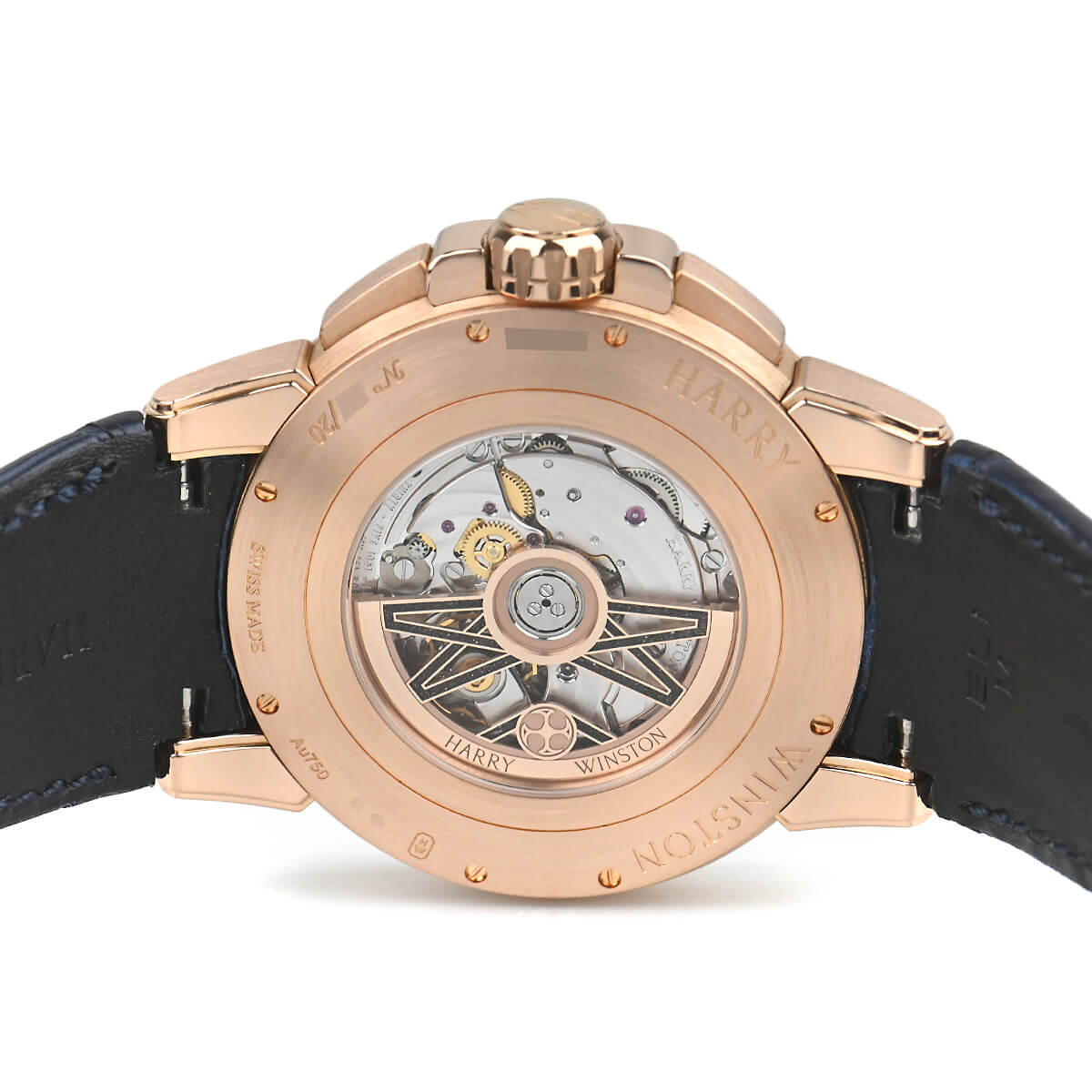 ハリー ウィンストン HARRY WINSTON オーシャン スパークリングビッグデイトオートマティック42mm 限定生産20本 OCEABD42RR003 中古 メンズ 腕時計｜houseki-h｜06