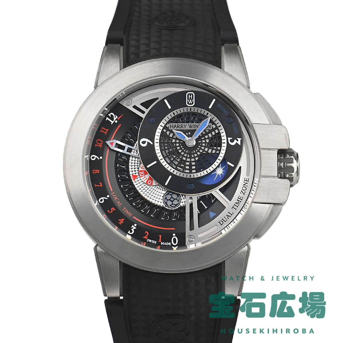 ハリー ウィンストン HARRY WINSTON プロジェクト Z8 世界限定300本 OCEATZ44ZZ009 中古 メンズ 腕時計