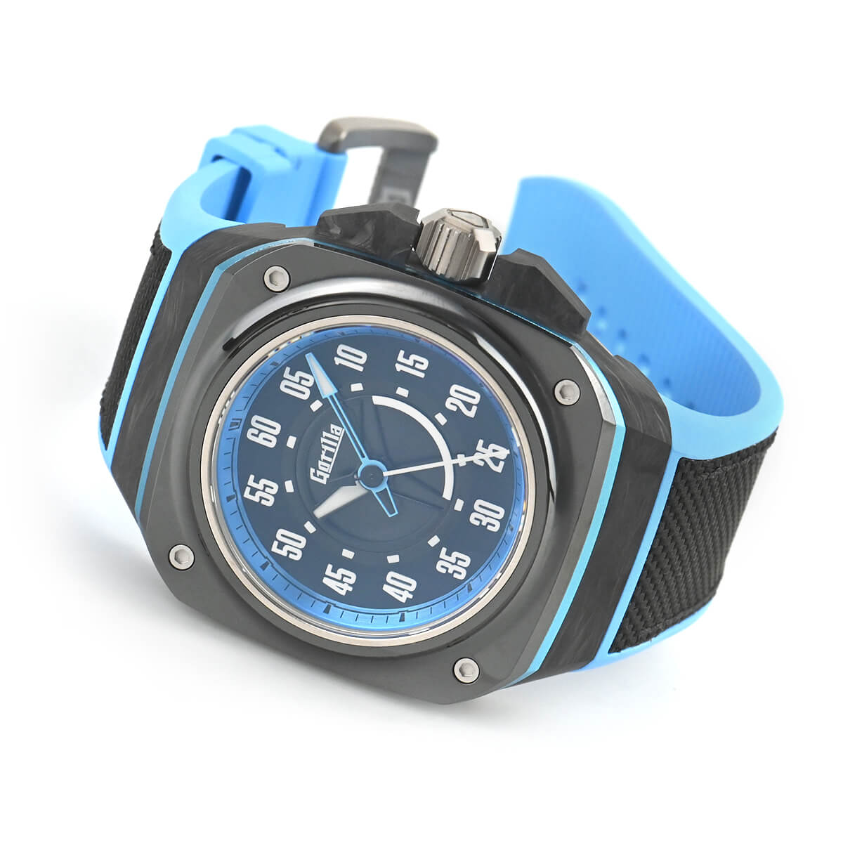 ゴリラ Gorilla ファストバック ギャラクシー ブルー FASTBACK GALAXY BLUE(FBY11.1) 中古 未使用品 メンズ 腕時計