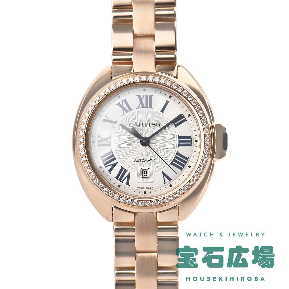 カルティエ Cartier クレ ドゥ カルティエ 31mm WJCL0003 中古 未使用品 レディース 腕時計｜houseki-h
