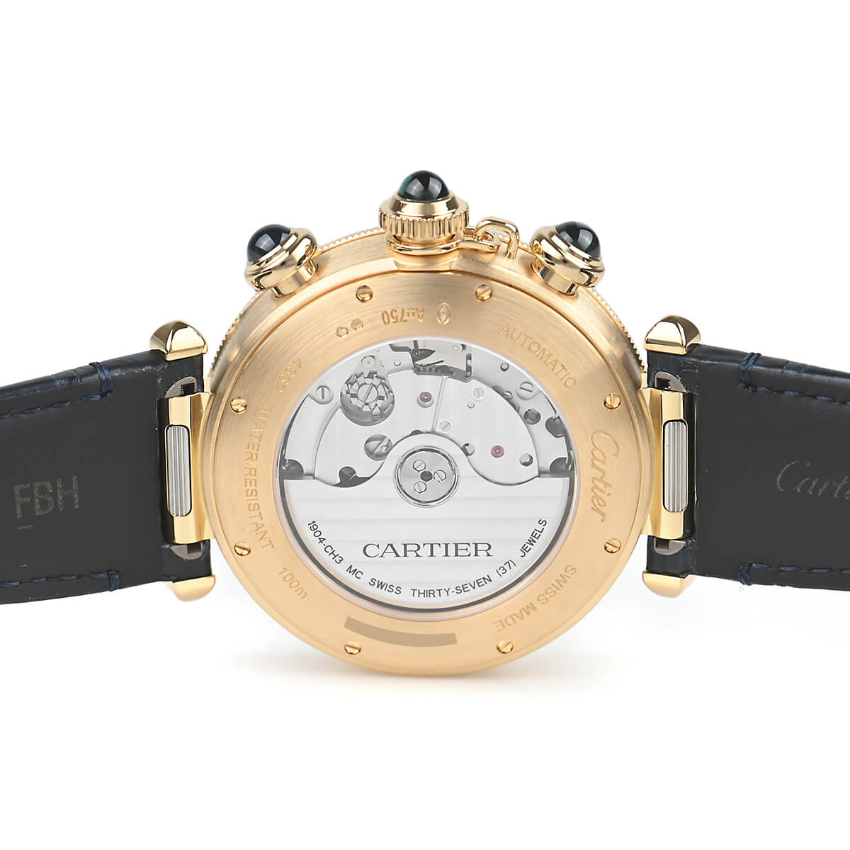 カルティエ Cartier パシャ ドゥ カルティエ クロノグラフ WGPA0017 中古 メンズ 腕時計｜houseki-h｜06
