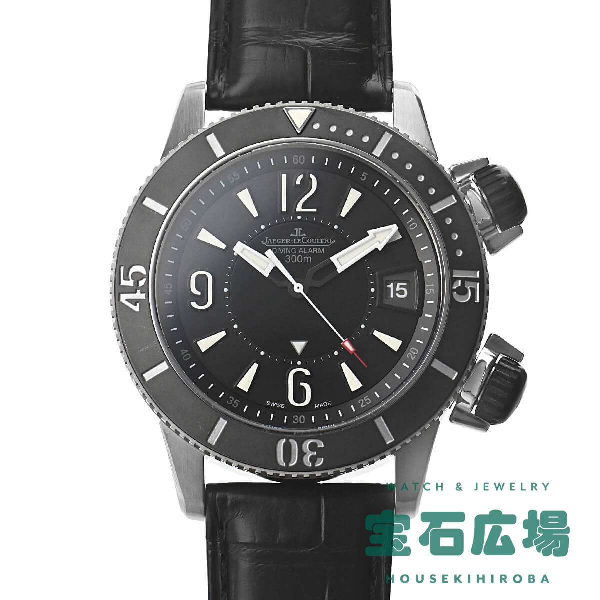 ジャガー・ルクルト JAEGER LECOULTRE マスターコンプレッサー ダイビングアラーム NAVY SEALS 世界限定1500本 Q183T470 中古 メンズ 腕時計 :613954001:宝石広場ヤフー店