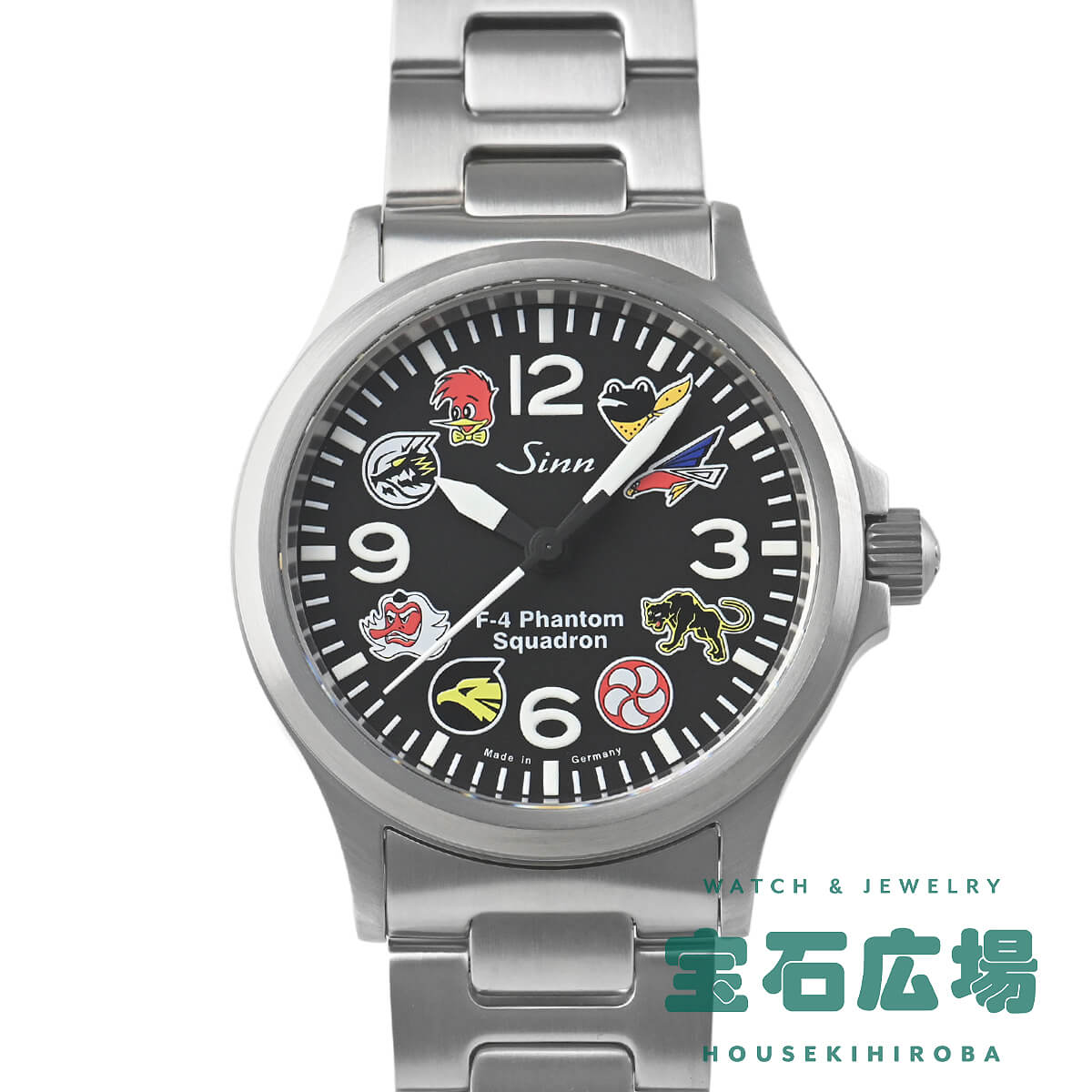 ジン Sinn 556.ファントム 日本限定100本 556.F-4 中古 メンズ 腕時計