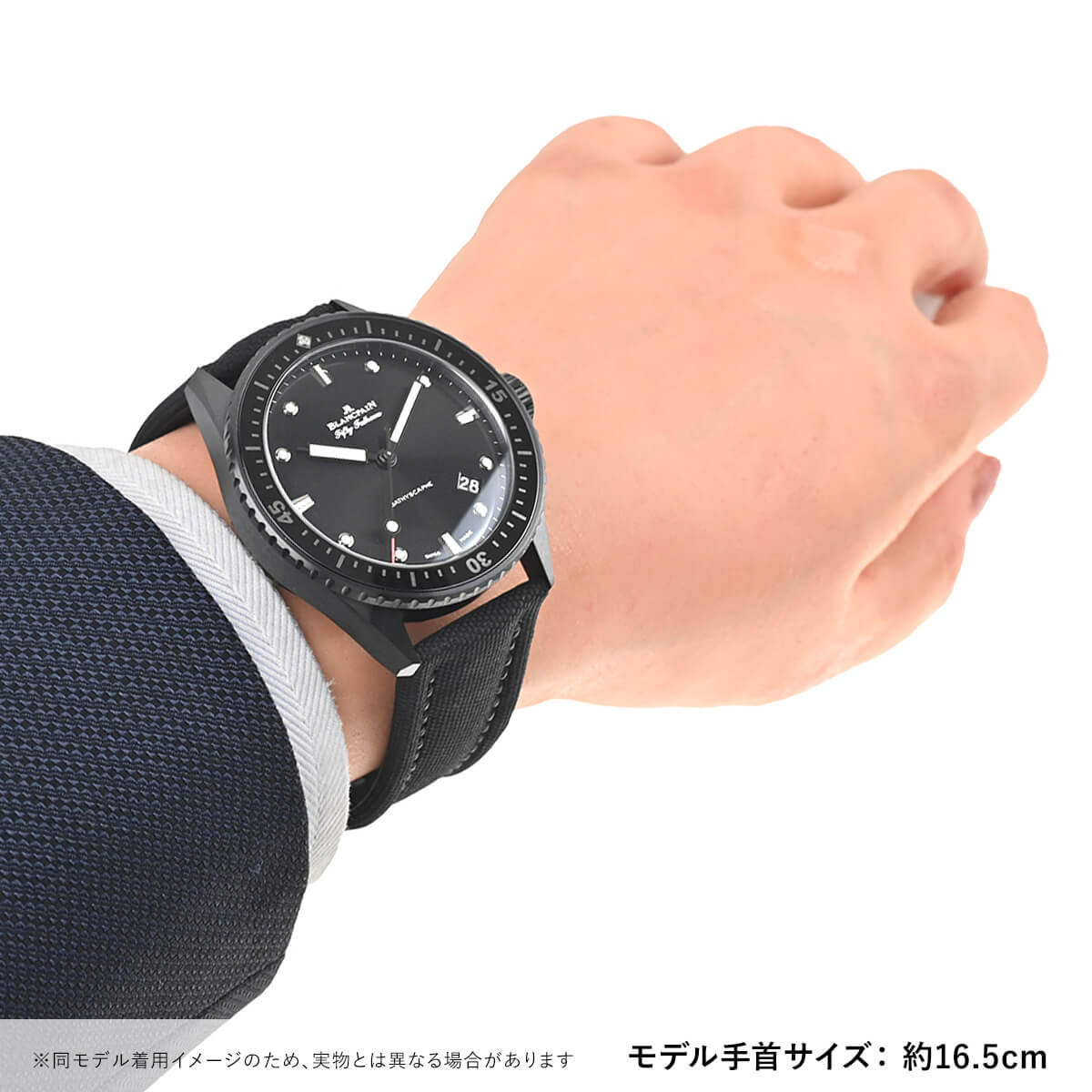 ブランパン BLANCPAIN フィフティファゾムス バチスカーフ 5000-0130-B52A 中古 メンズ 腕時計｜houseki-h｜09