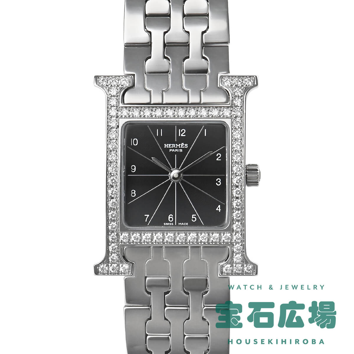 エルメス HERMES Hウォッチ HH1.230 中古 レディース 腕時計