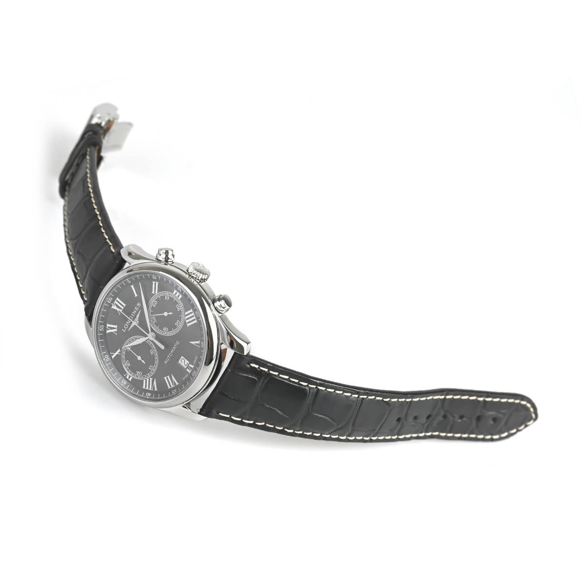 ロンジン LONGINES マスターコレクション クロノグラフ L2.629.4.51.8 