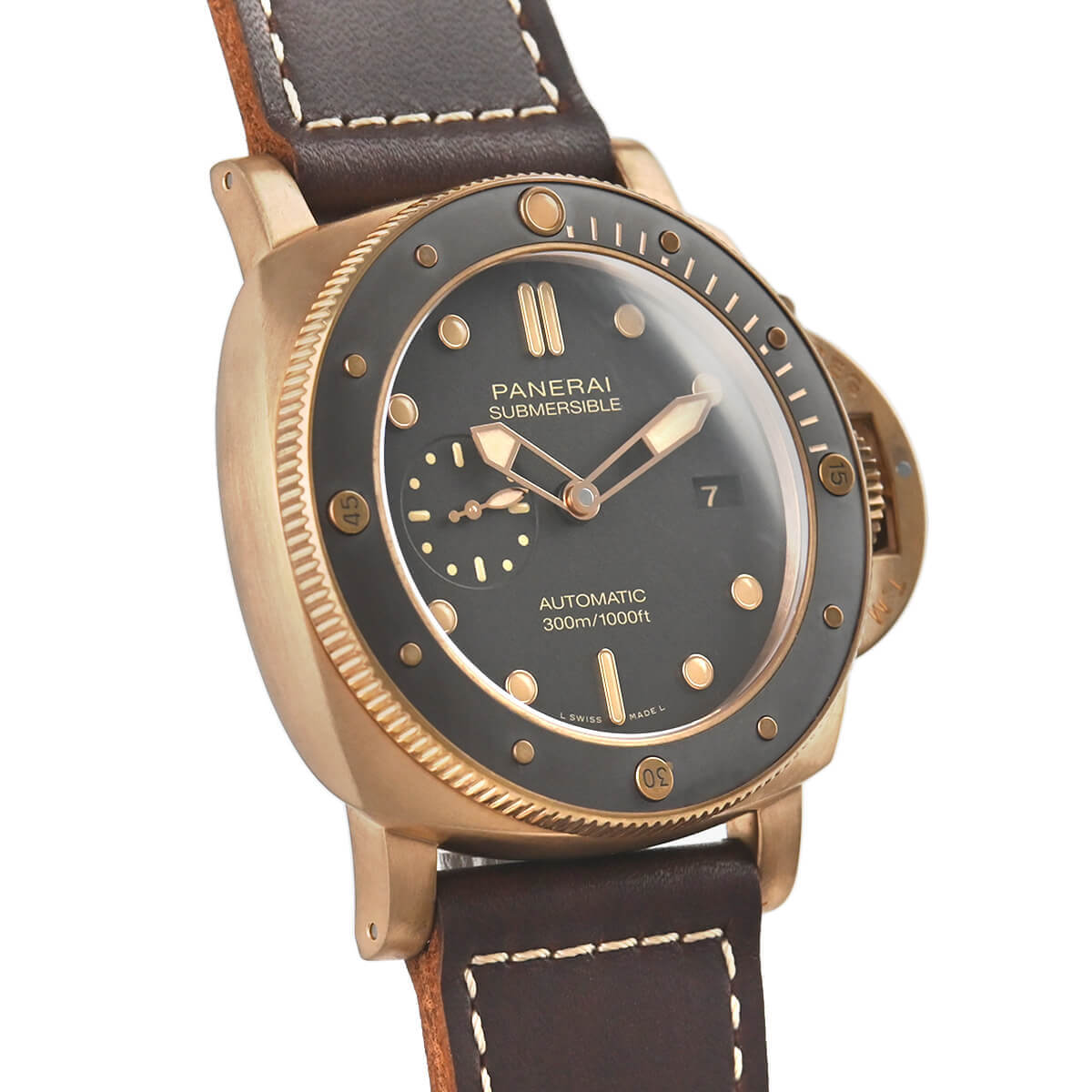 パネライ PANERAI サブマーシブル ブロンゾ PAM00968 中古 未使用品 メンズ 腕時計｜houseki-h｜03