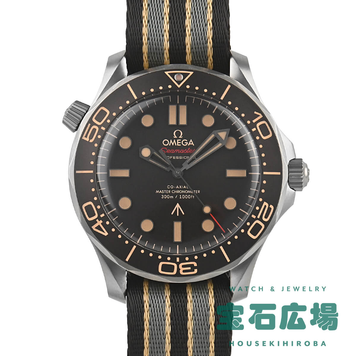 オメガ OMEGA シーマスター ダイバー300M コーアクシャルマスタークロノメーター 007 210.92.42.20.01.001 中古 メンズ 腕時計