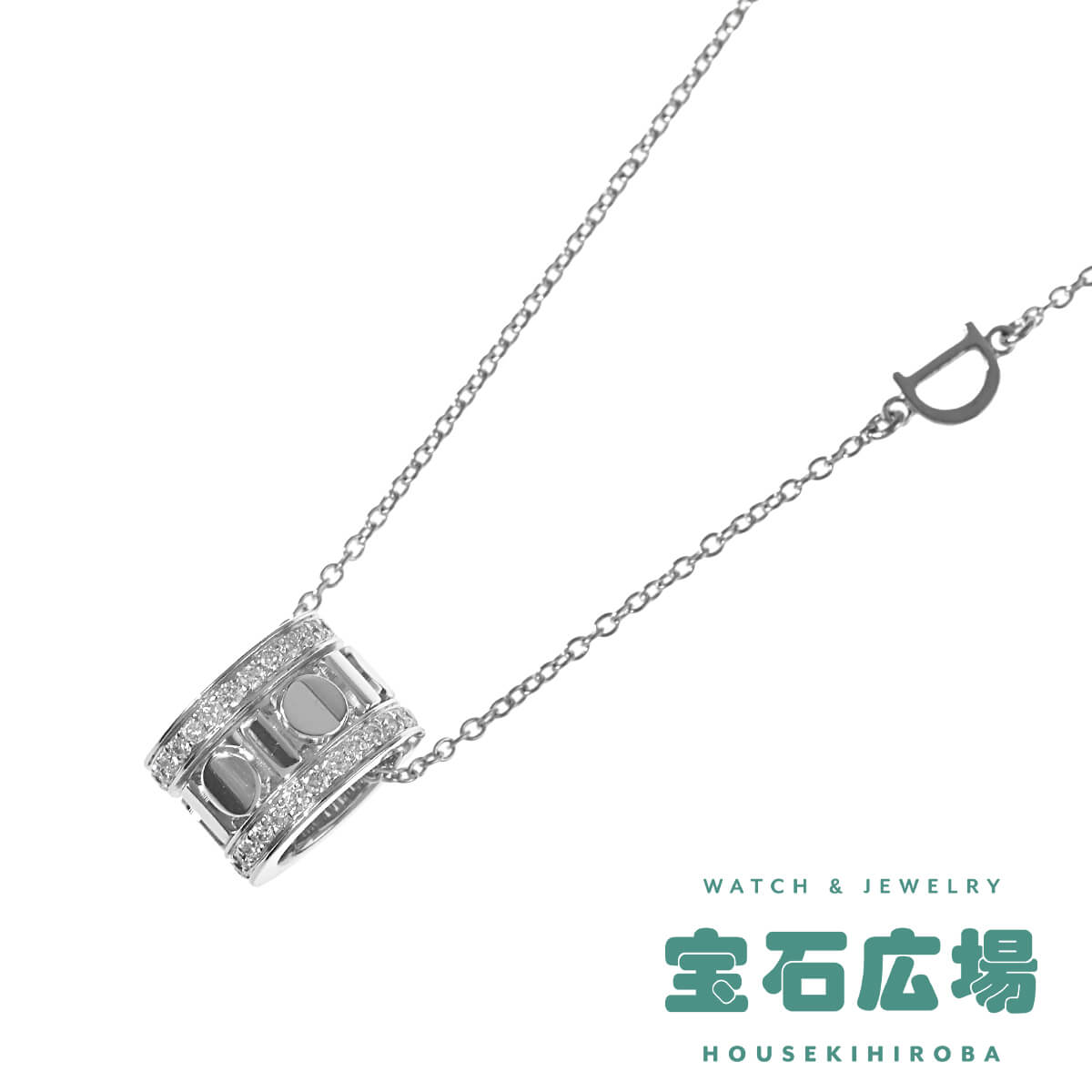 ダミアーニ DAMIANI ベルエポック リール（8.3mm）ダイヤ ペンダントネックレス 20094034 新品 ユニセックス ジュエリー