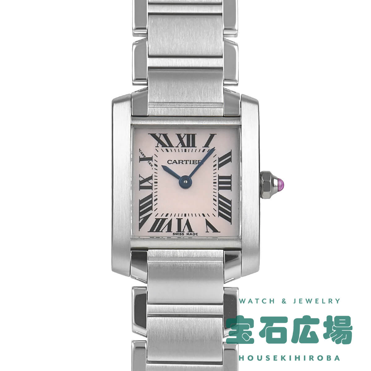 カルティエ Cartier タンクフランセーズ SM W51028Q3 中古 レディース 腕時計
