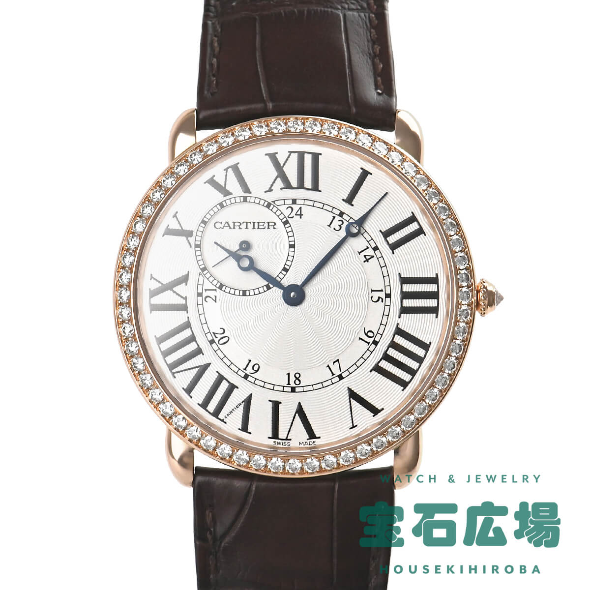 カルティエ Cartier ロンド ルイ カルティエ WR007001 中古 未使用品 メンズ 腕時計｜houseki-h