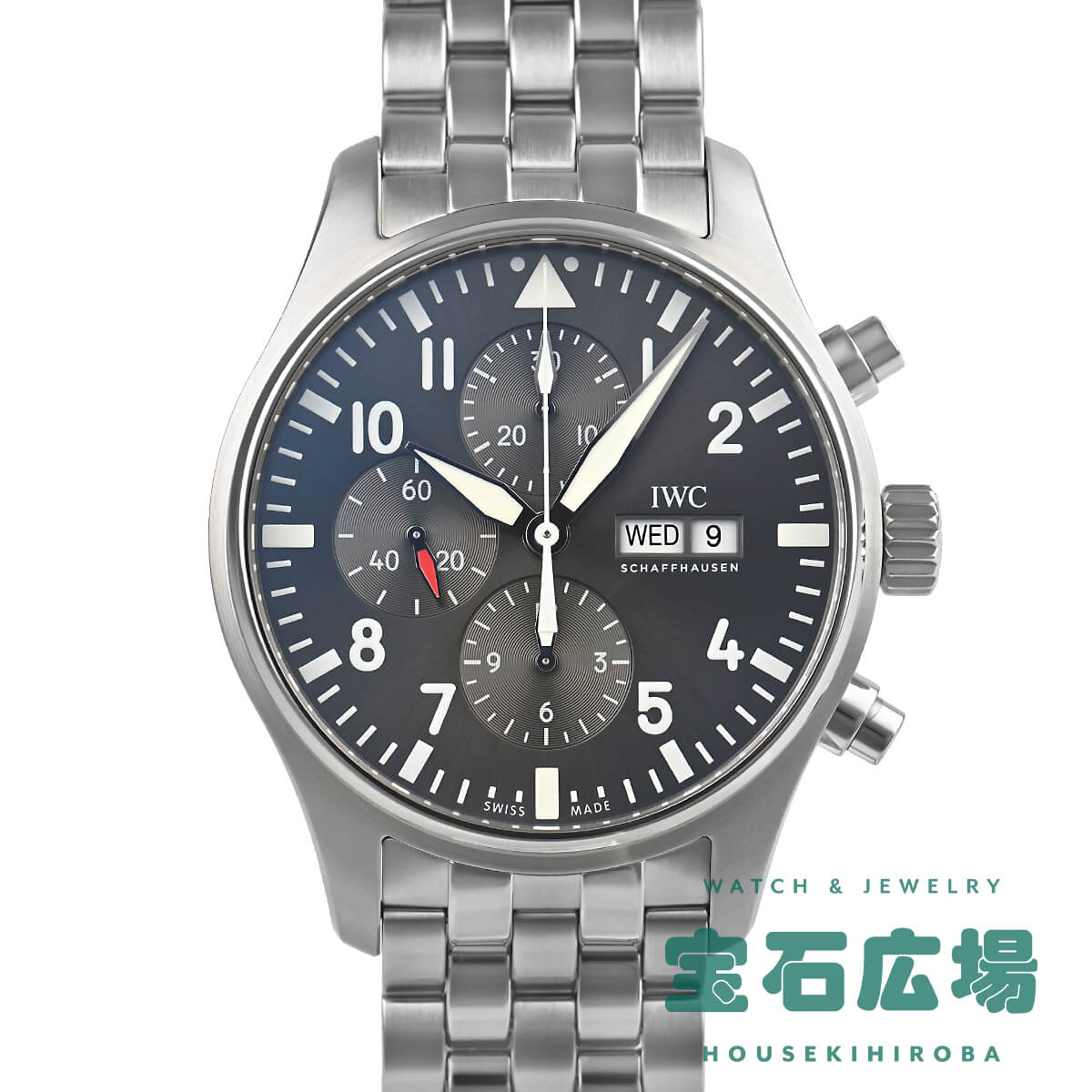 IWC アイダブリューシー パイロットウォッチクロノ オートマティック スピットファイア IW377719 中古 メンズ 腕時計