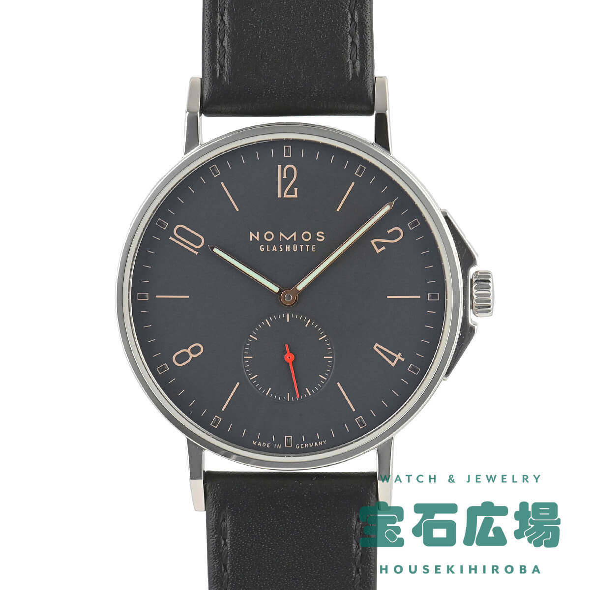 ノモス グラスヒュッテ NOMOS Glashuette アホイ AH1E1AT2 中古 メンズ 腕時計｜houseki-h