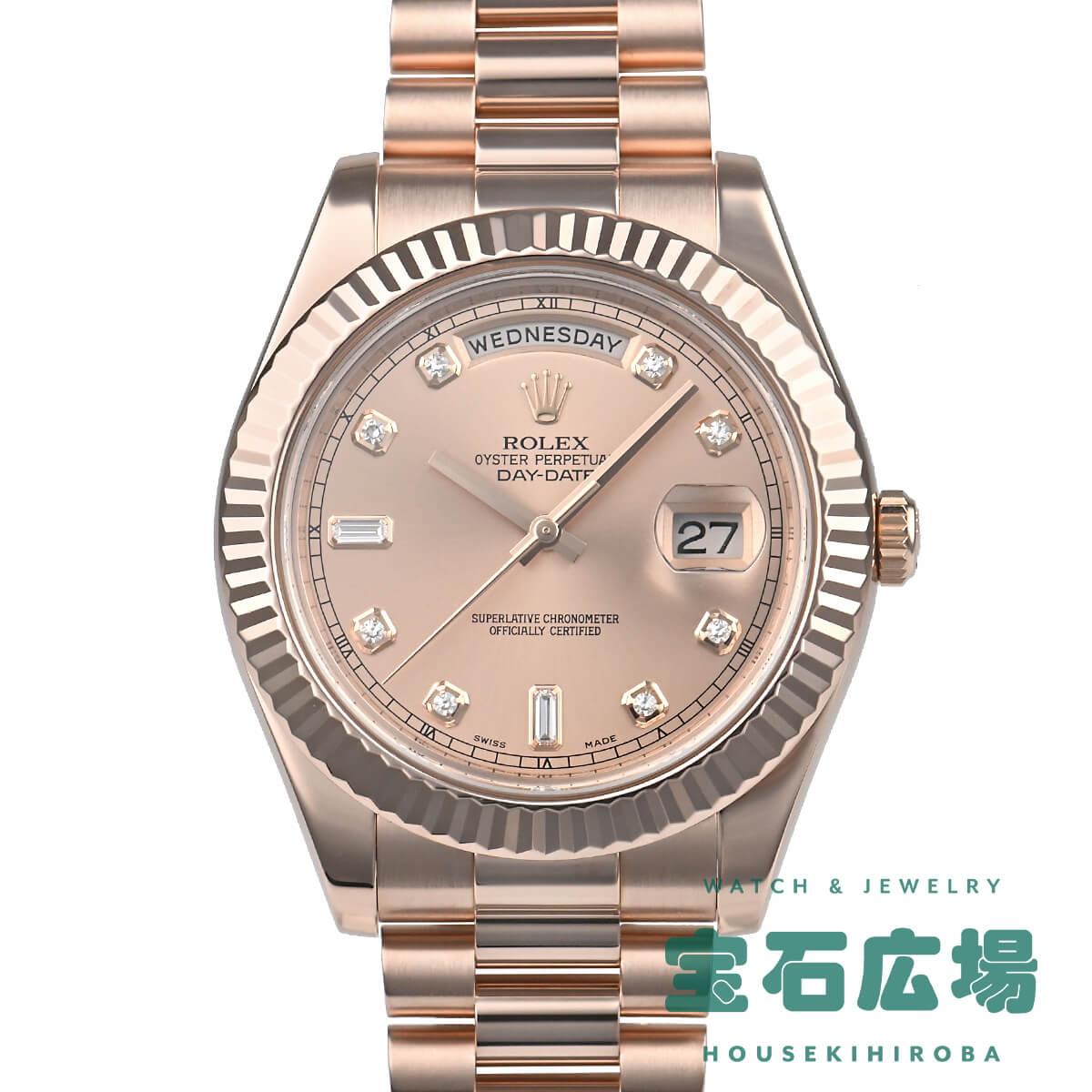 ロレックス ROLEX デイデイトII 218235A 中古 メンズ 腕時計｜houseki-h