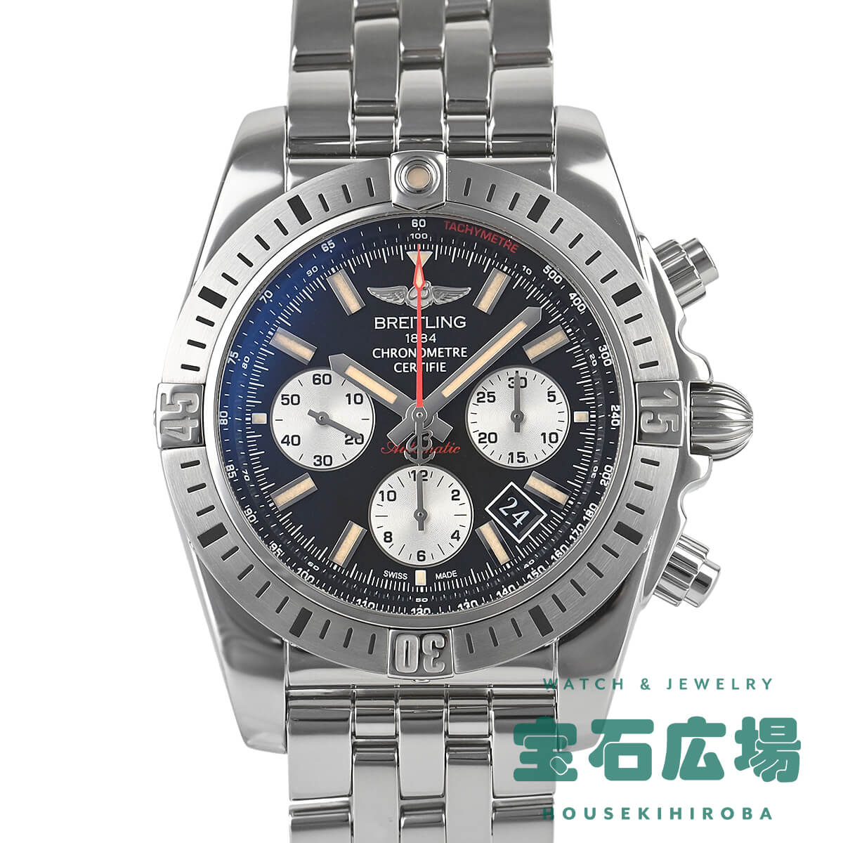 ブライトリング BREITLING クロノマット44 エアボーン クロノマット誕生30周年記念 A005B13PA(AB0115) 中古 メンズ 腕時計