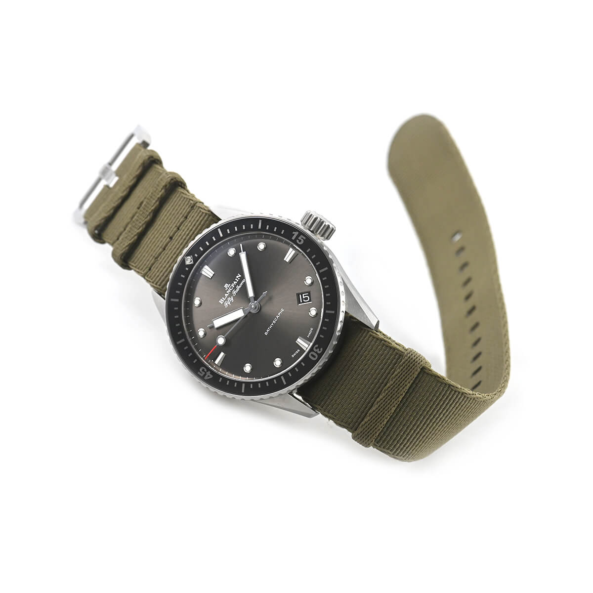 ブランパン BLANCPAIN フィフティファゾムス バチスカーフ 5000-1110-NAKA 中古 メンズ 腕時計｜houseki-h｜04