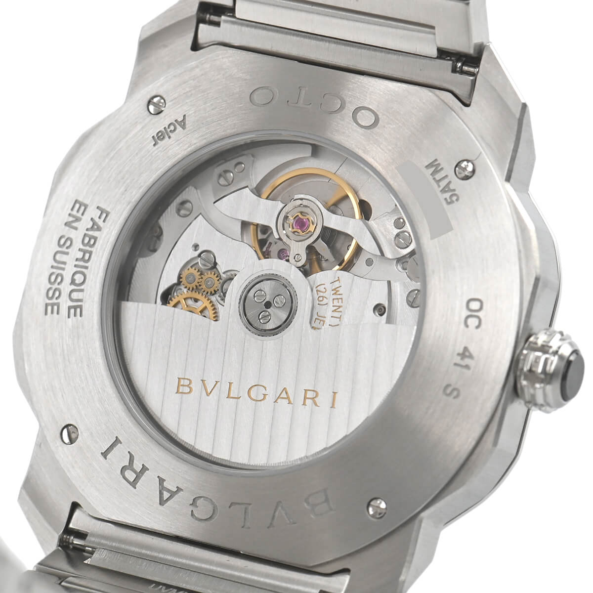 ブルガリ BVLGARI オクト ローマ OC41C3SSD(102856) 中古 メンズ 腕時計｜houseki-h｜07