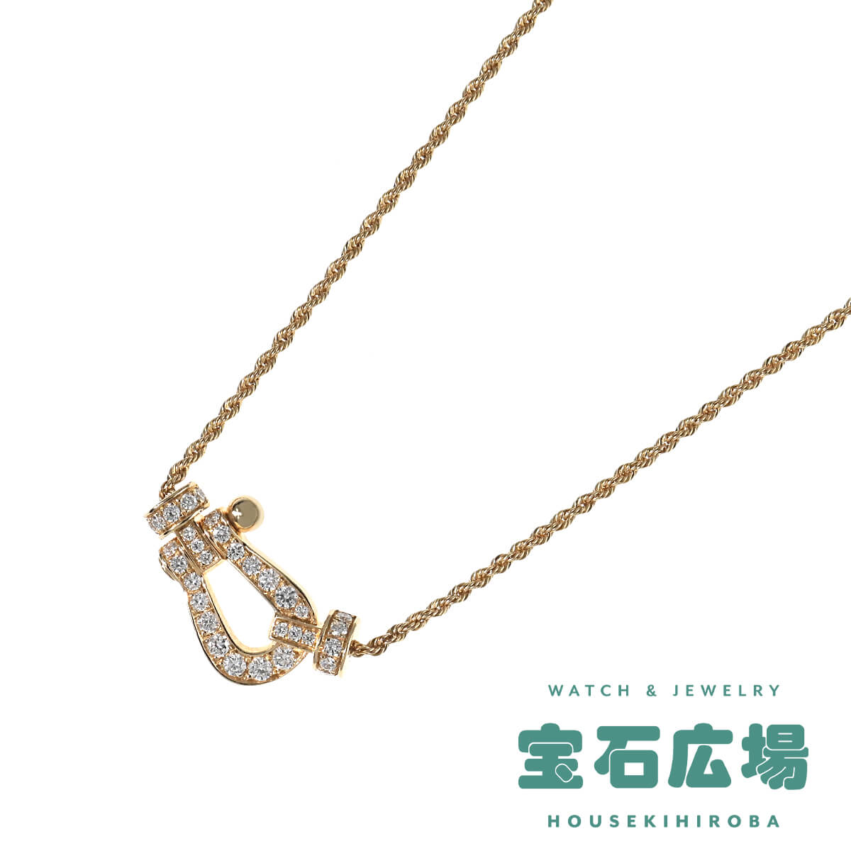 フレッド FRED フォース10 ミディアム フルダイヤ ネックレス 7B0233(7B0182) 新品 レディース ジュエリー