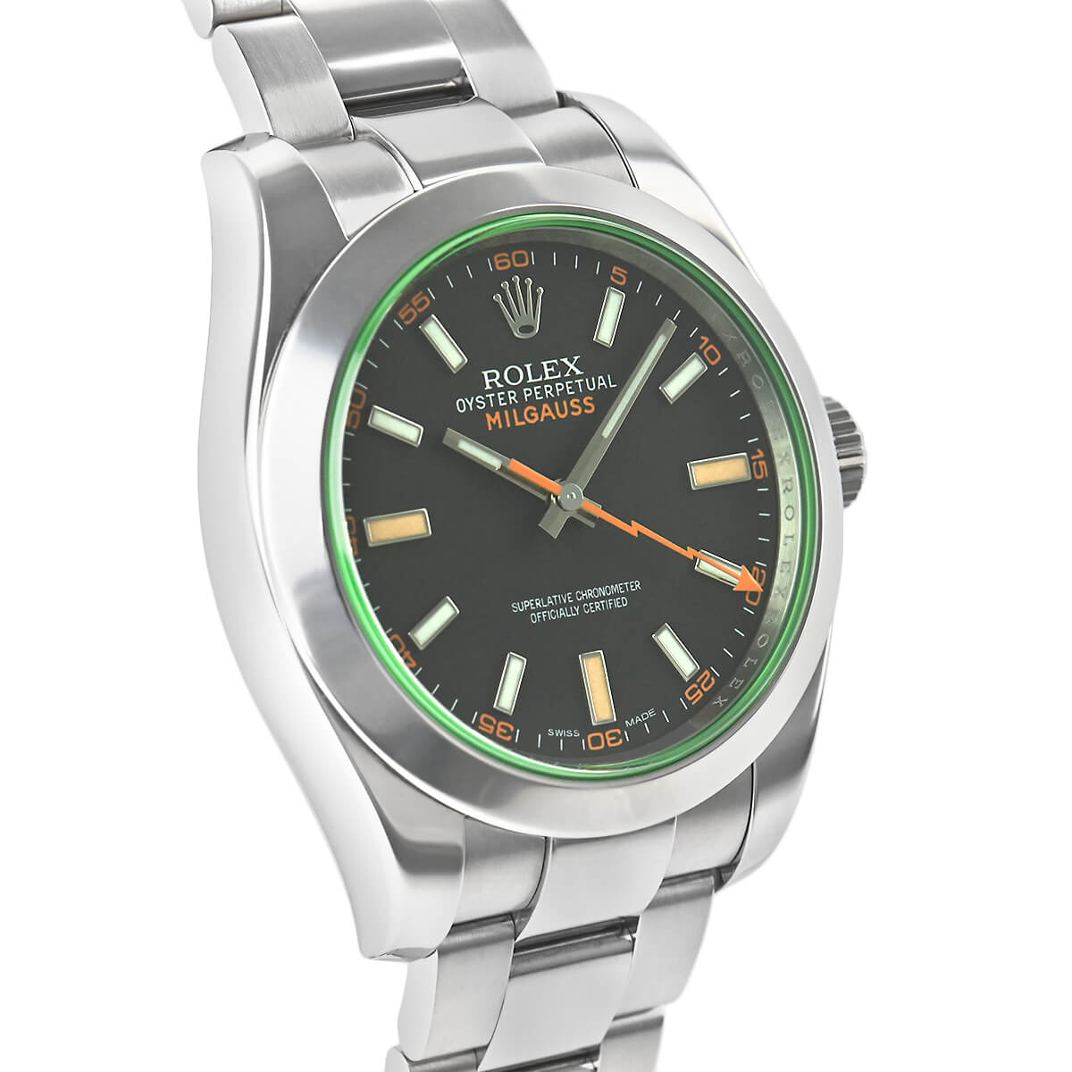 ロレックス ROLEX ミルガウス 116400GV 中古 メンズ 腕時計｜houseki-h｜03