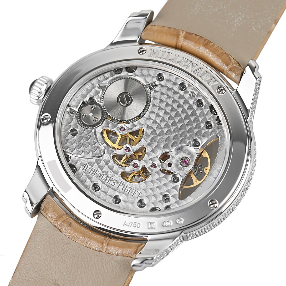 新品オーデマピゲ　ミレネリー　時計　ベルト AUDEMARS PIGUET オーデマピゲ ミレネリー用 クロコベルト 新品