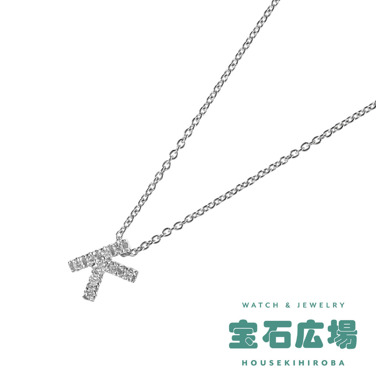 ポンテヴェキオ Ponte Vecchio イニシャルK ダイヤ ペンダント 