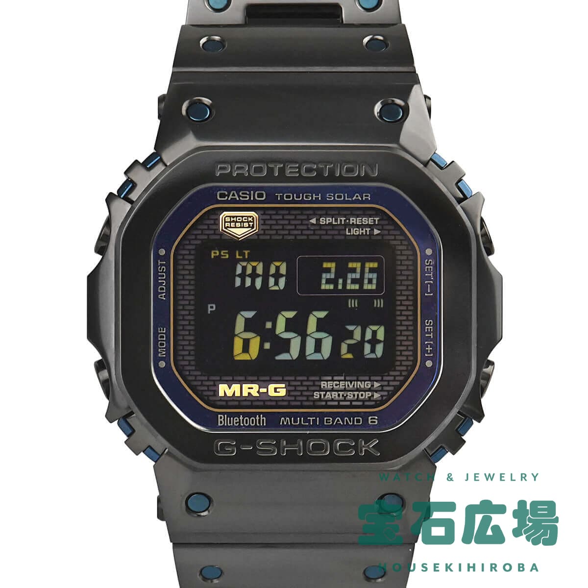 カシオ CASIO (中古) MR-G「青墨」 MRG-B5000BA-1JR 中古 極美品 メンズ 腕時計