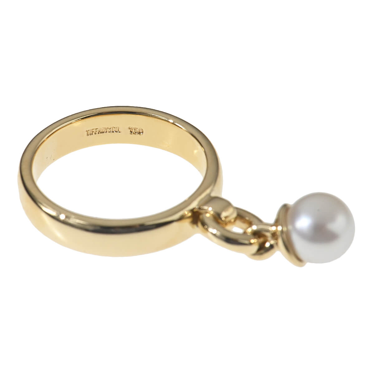 TIFFANY&CO. ドアノッカー リング ティファニー TIFFANY＆Co. ドアノッカー 1Pパール リング 中古