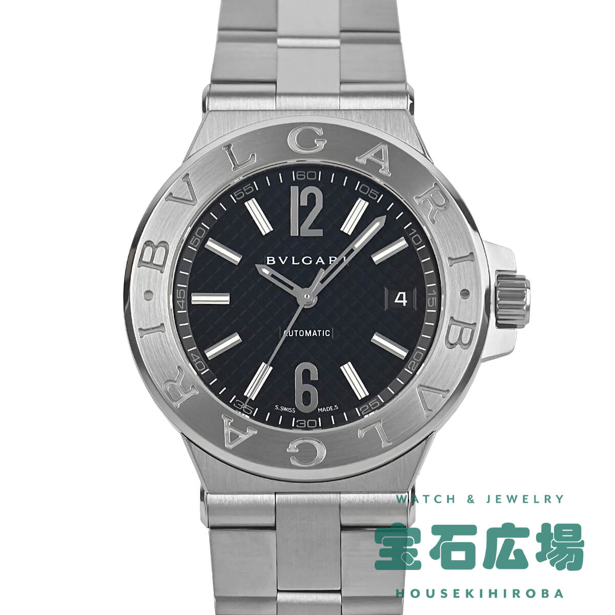 ブルガリ BVLGARI ディアゴノ DG40BSSD 中古 メンズ 腕時計