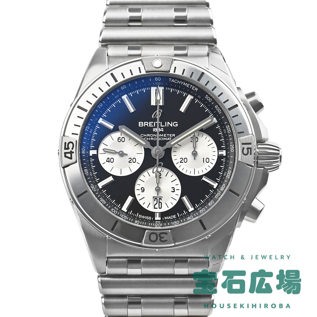 ブライトリング BREITLING クロノマットB01 ジャパンエディション 日本限定 AB0134101B2A1 中古 未使用品 メンズ 腕時計