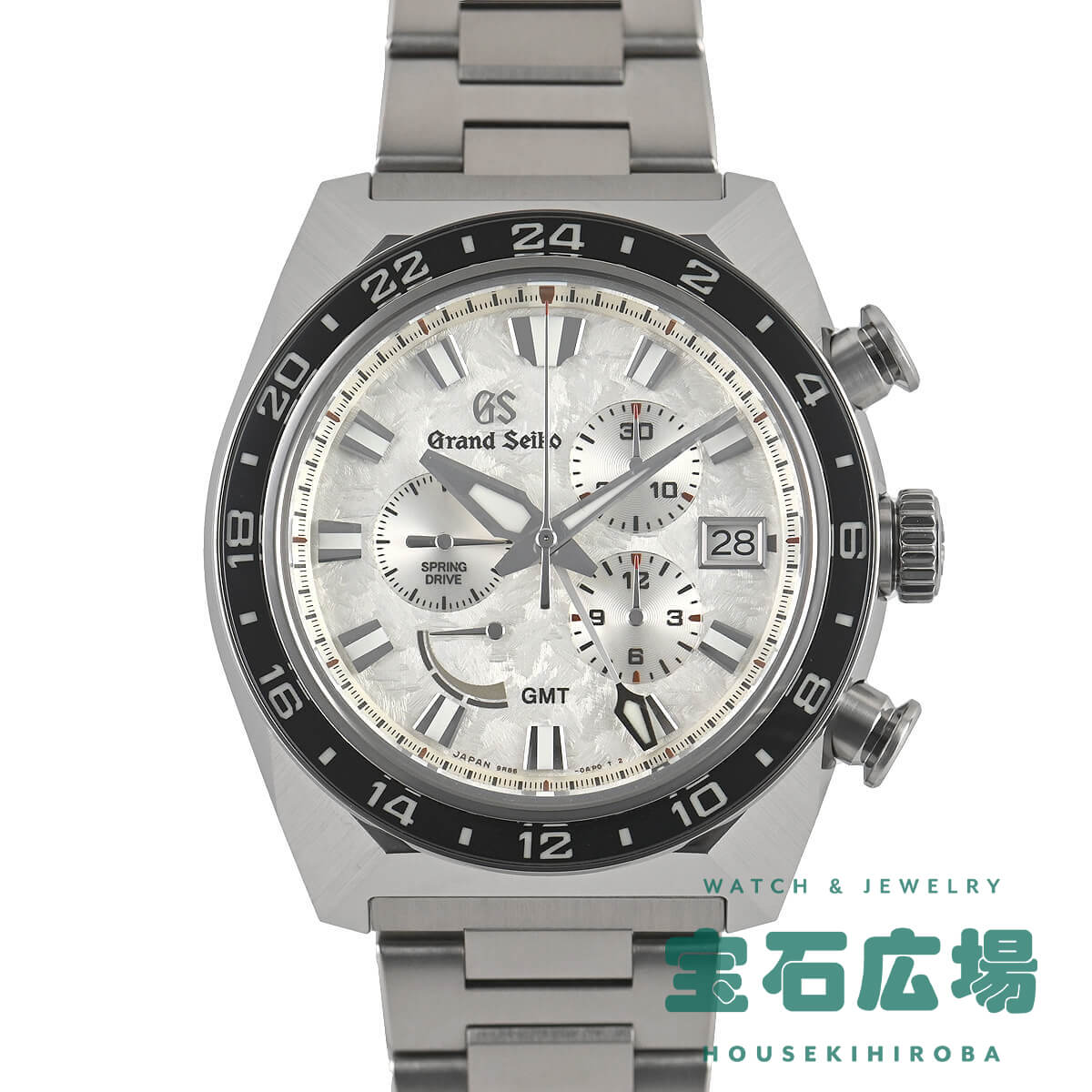 グランドセイコー Grand Seiko スポーツコレクション スプリングドライブ クロノグラフGMT SBGC253 9R86-0AN0 中古 未使用品 メンズ 腕時計