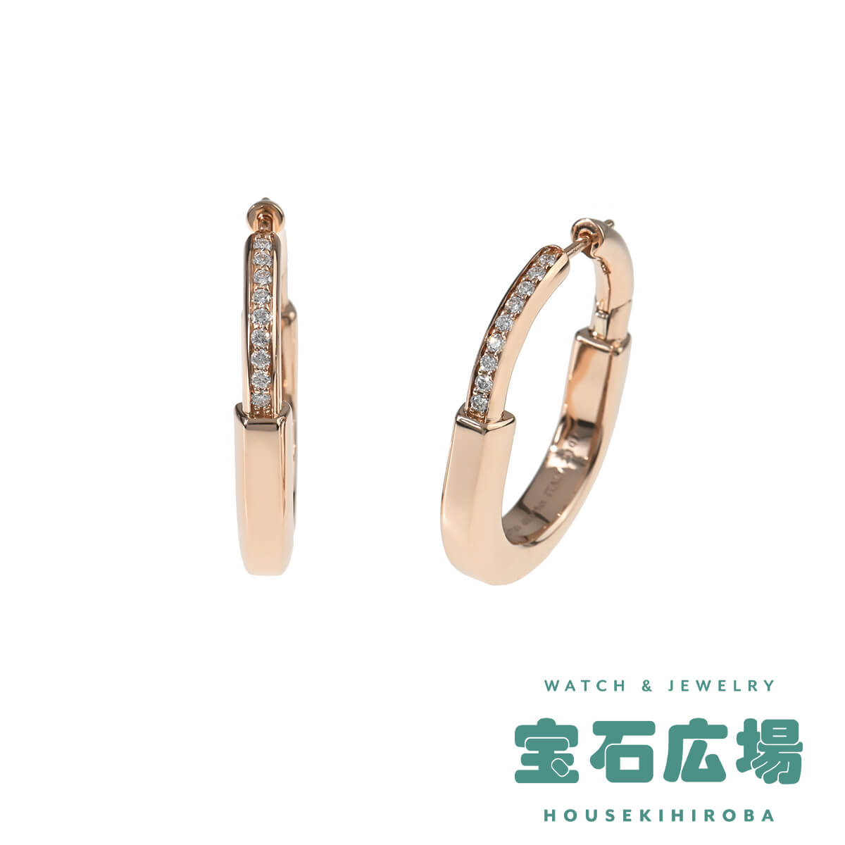 TIFFANY&Co.（ティファニー） ロック（ミディアム）ハーフダイヤ
