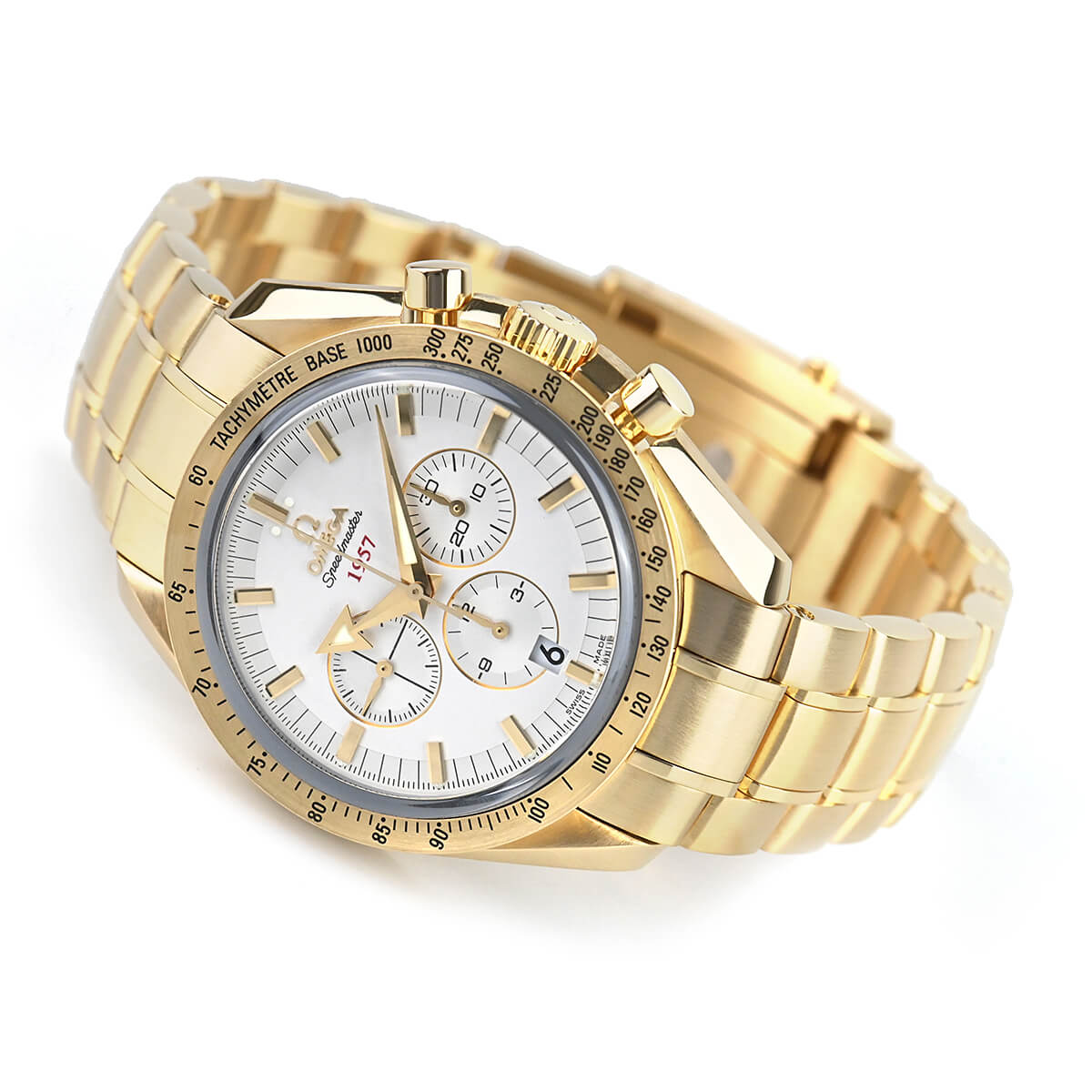 Cheap Elegant Yellow Gold 20 mm Wristwatch Band 321.50.42.50.02.001_K0017522
