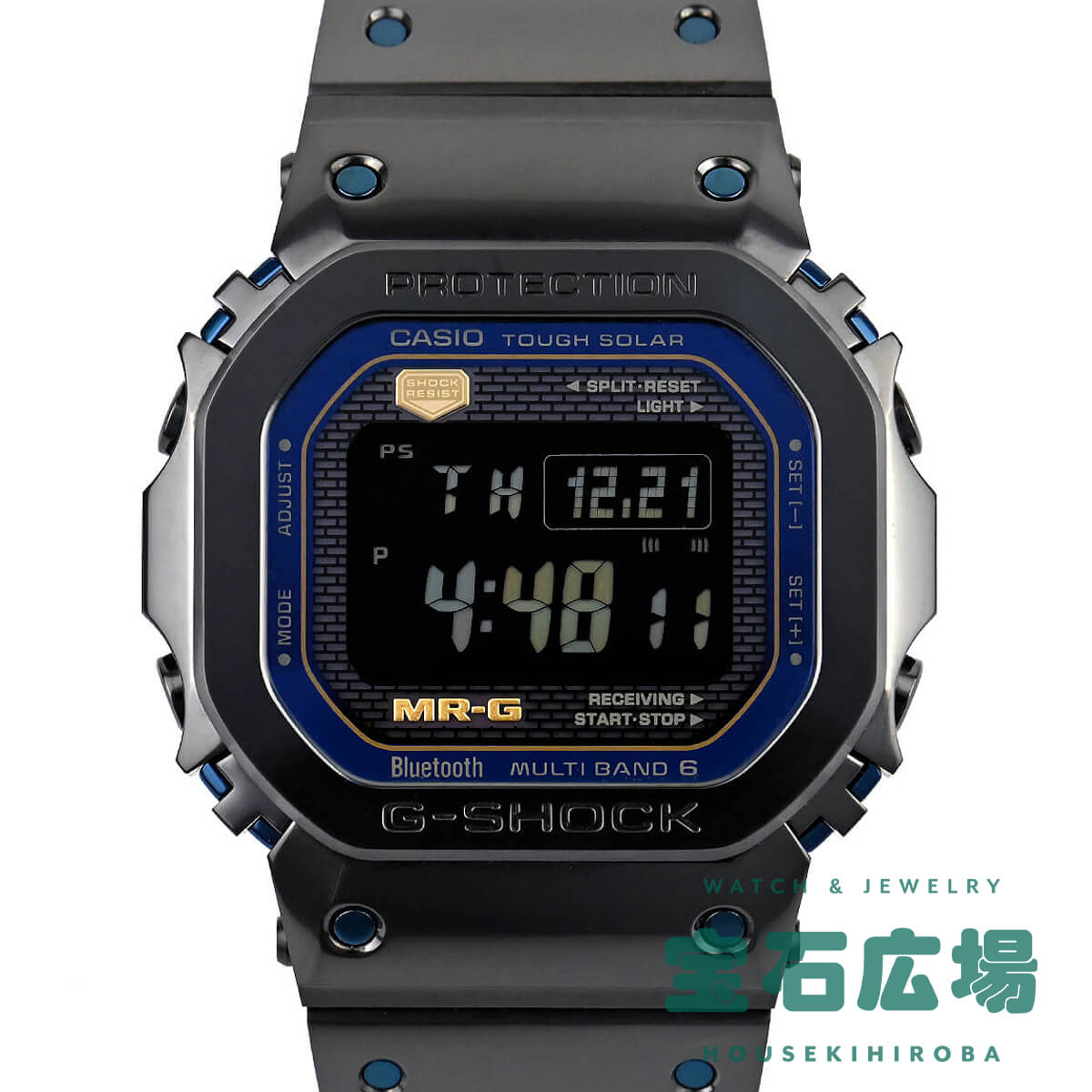 カシオ CASIO (中古) MR-G「青墨」 MRG-B5000BA-1JR 中古 未使用品 メンズ 腕時計