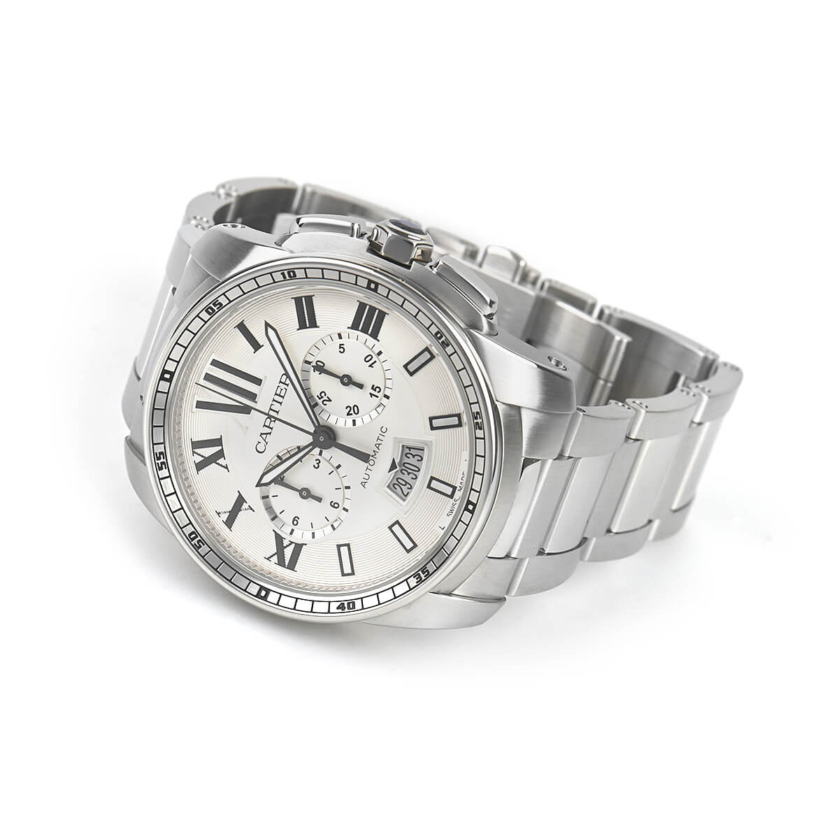 Cartier カルティエ カリブル ドゥ クロノグラフ W7100045 中古 メンズ  