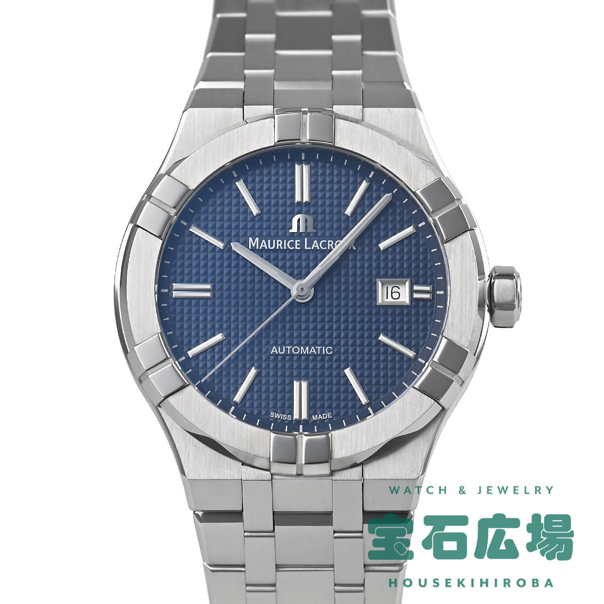 モーリス・ラクロア MAURICE LACROIX アイコン オートマティック42 AI6008-SS002-430-2 中古 メンズ 腕時計