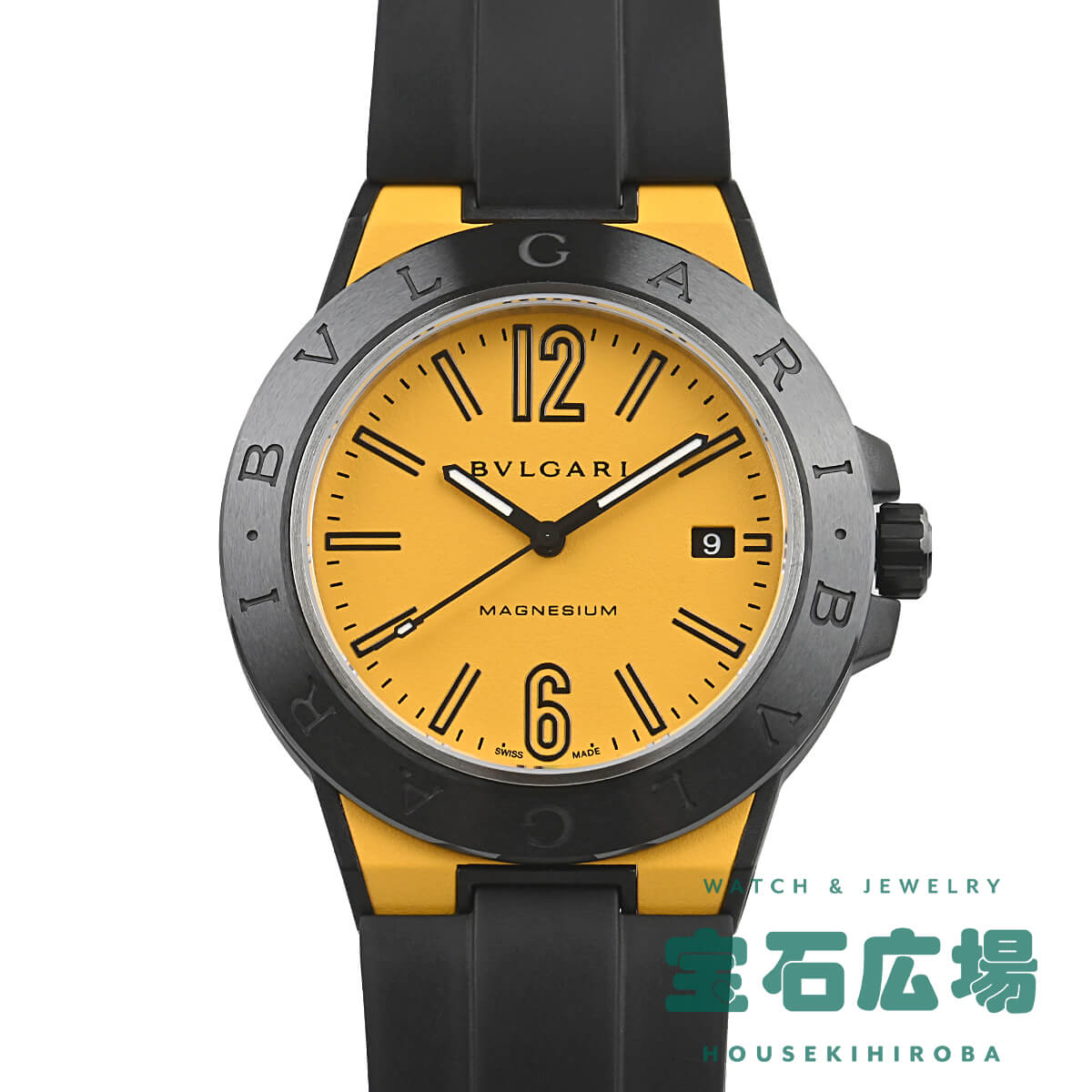 ブルガリ BVLGARI ディアゴノ マグネシウム DG41C10SMCVD(102762) 中古 メンズ 腕時計